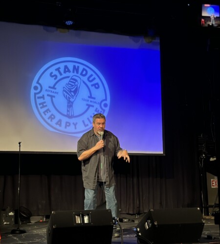 Matt doing stand up
